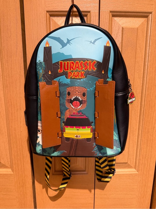 Loungefly Handbags - Loungefly POP! Jurassic Park  Backpack